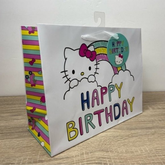 Hello Kitty Other - Hello Kitty Happy Birthday Gift Bag NEW